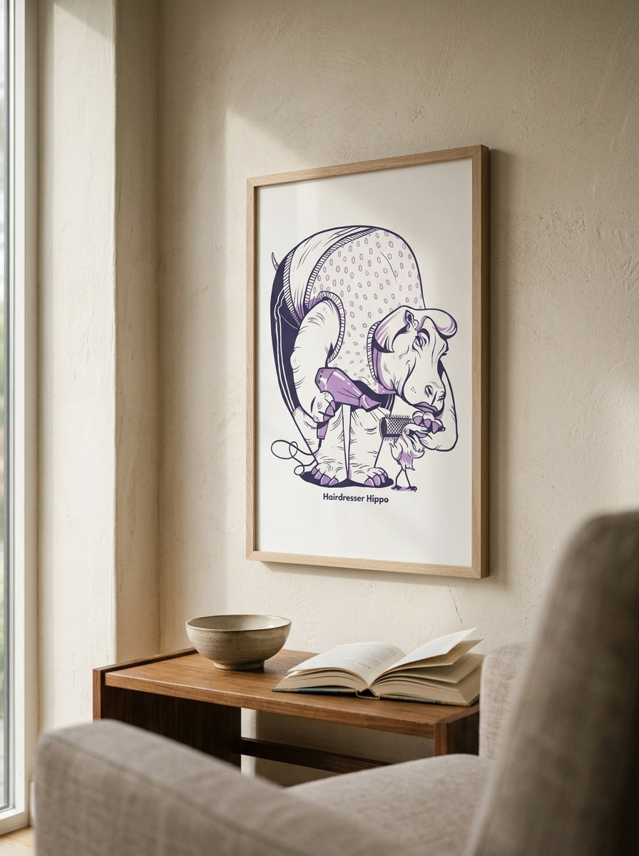 Framed art print — Lifestyle - Home | Generated by Modelize