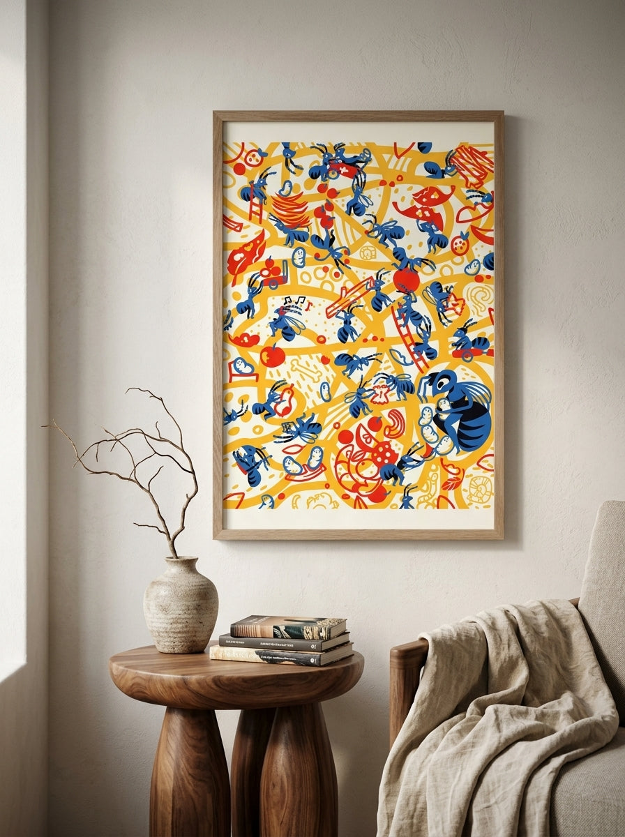 Framed illustration — Lifestyle - Home | Generated by Modelize