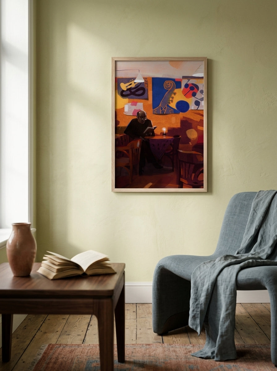 Framed art print — Lifestyle - Home | Generated by Modelize