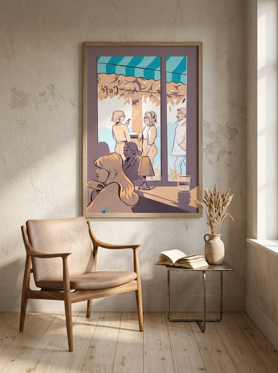 Framed art print — Lifestyle - Home | Generated by Modelize