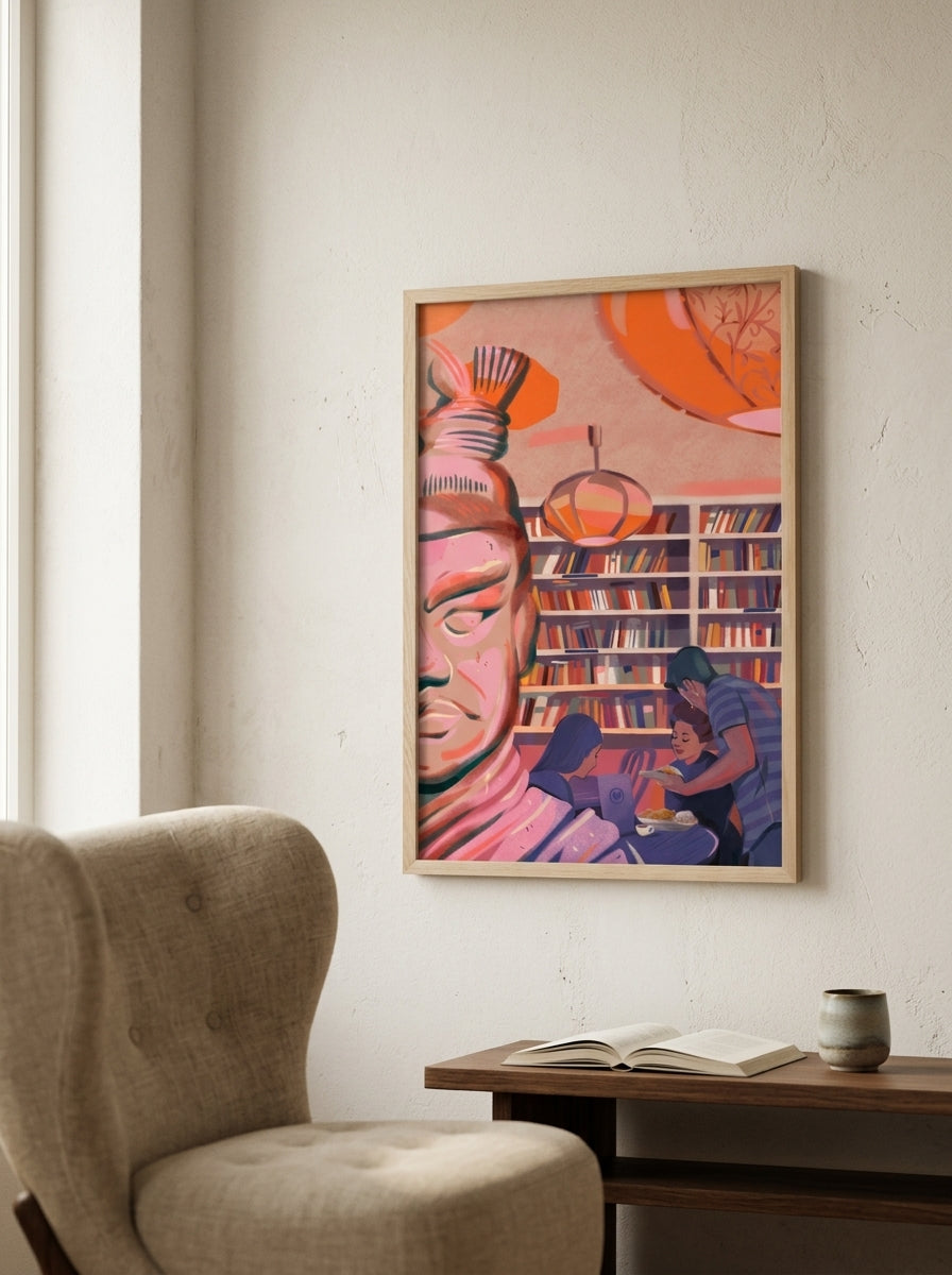 Framed Art Print — Lifestyle - Home | Generated by Modelize