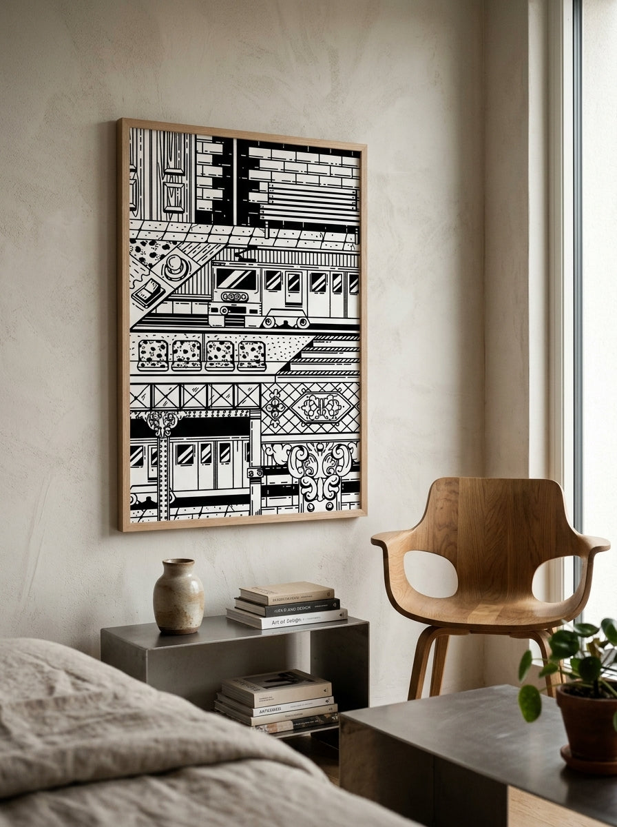 Framed Art Print — Lifestyle - Home | Generated by Modelize