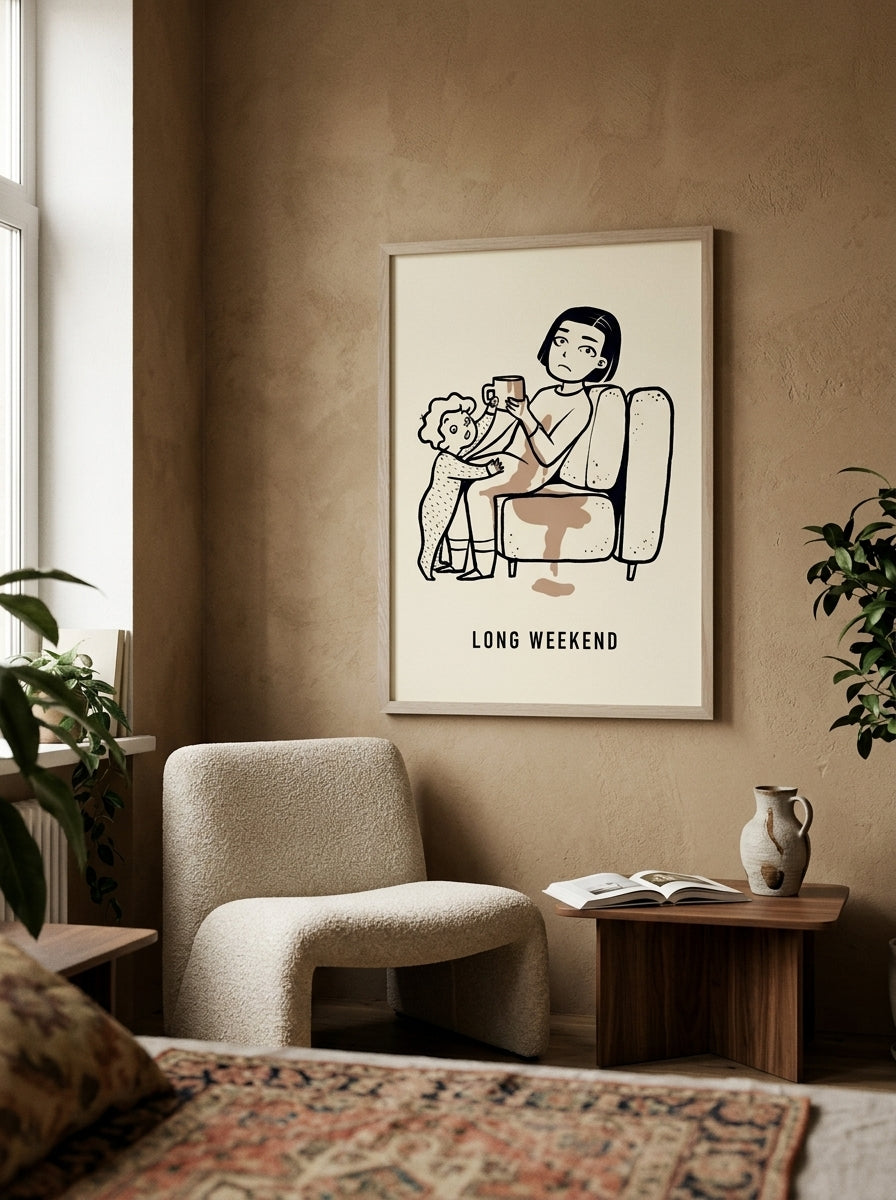Framed Art Print — Lifestyle - Home | Generated by Modelize