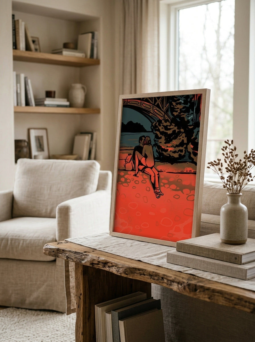Framed Art Print — Lifestyle - Home | Generated by Modelize