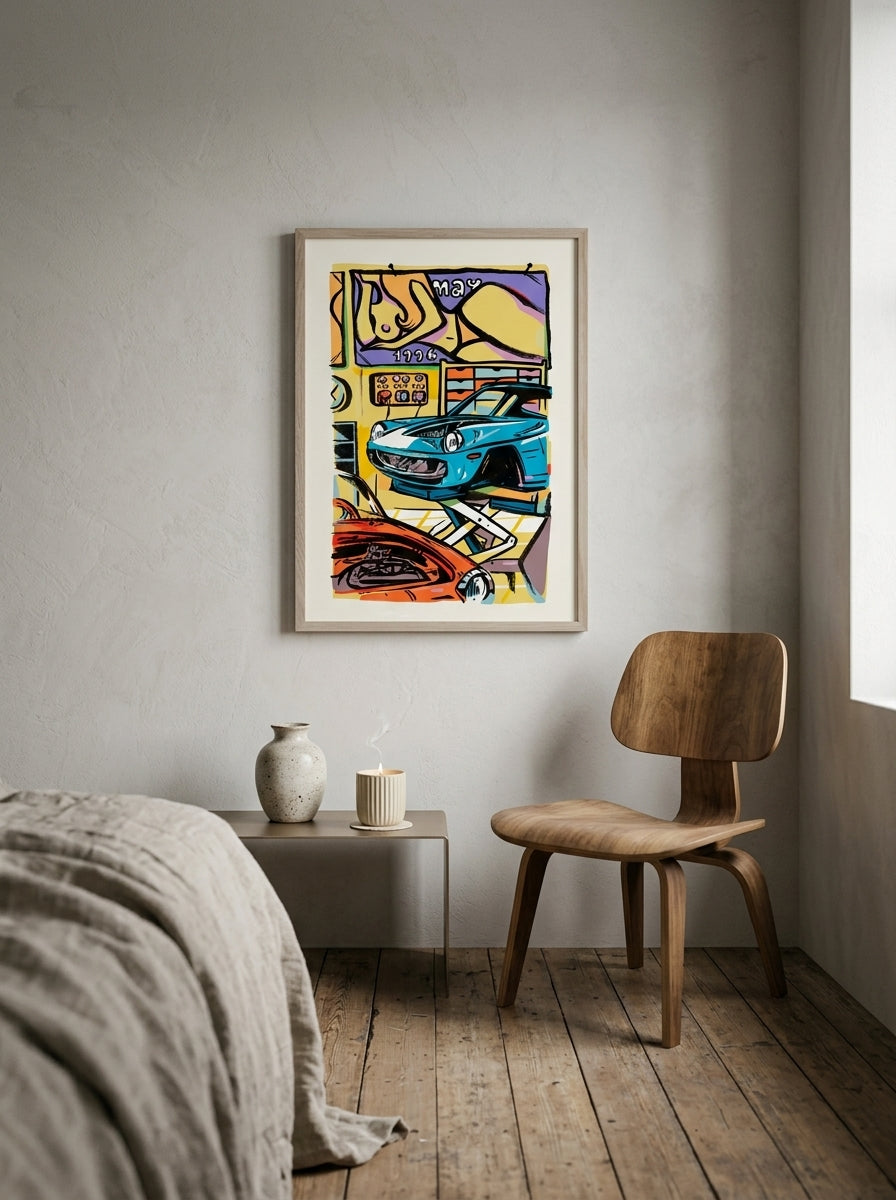 Framed Art Print — Lifestyle - Home | Generated by Modelize