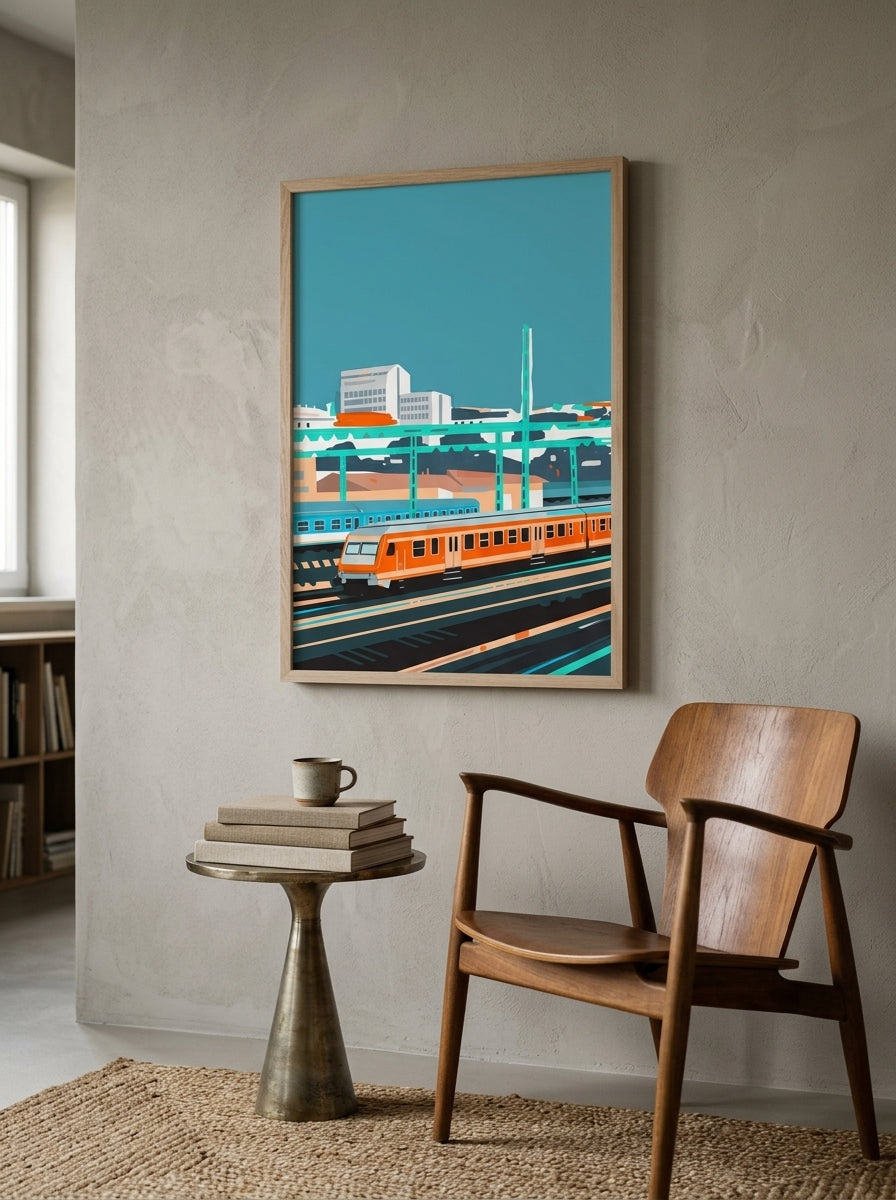 Framed Art Print — Lifestyle - Home | Generated by Modelize