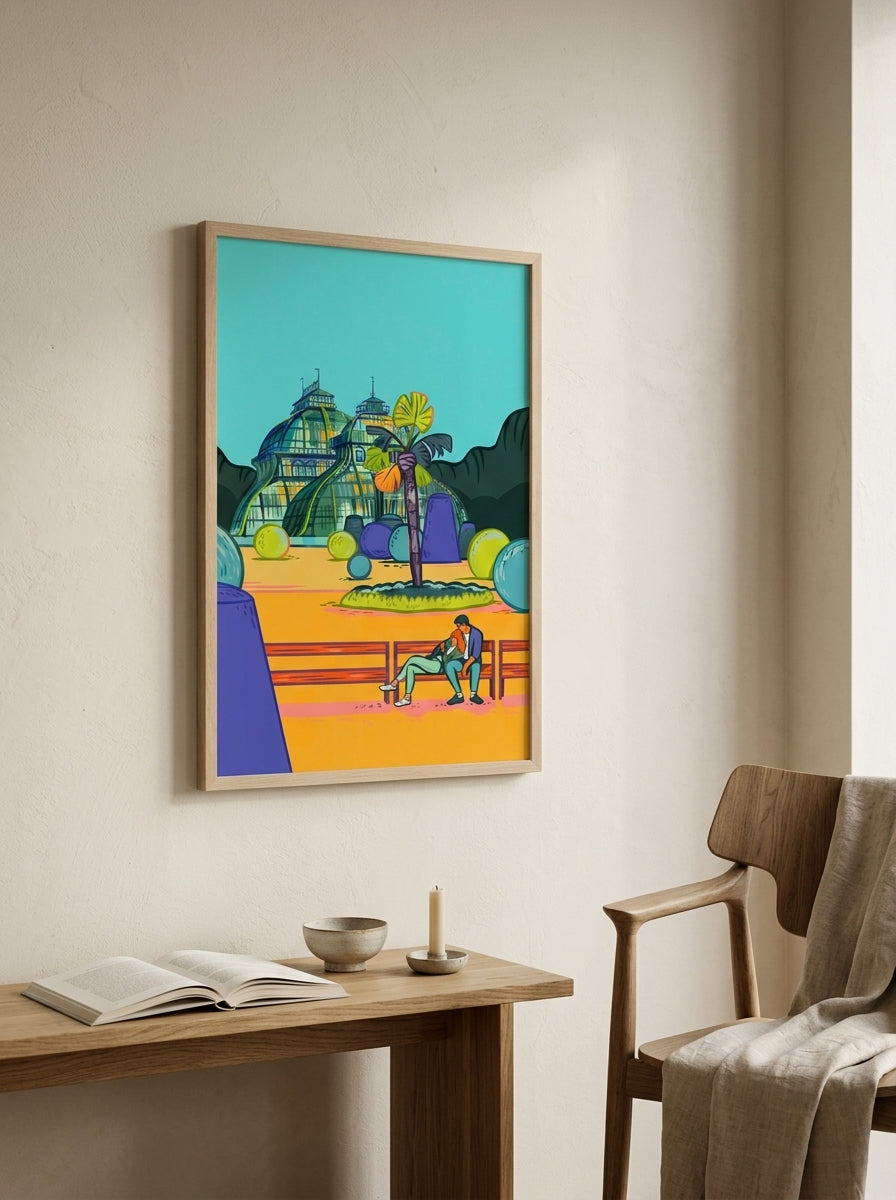 Framed art print — Lifestyle - Home | Generated by Modelize
