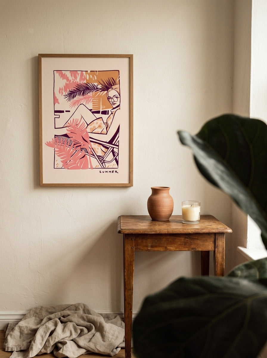 Framed Art Print — Lifestyle - Home | Generated by Modelize