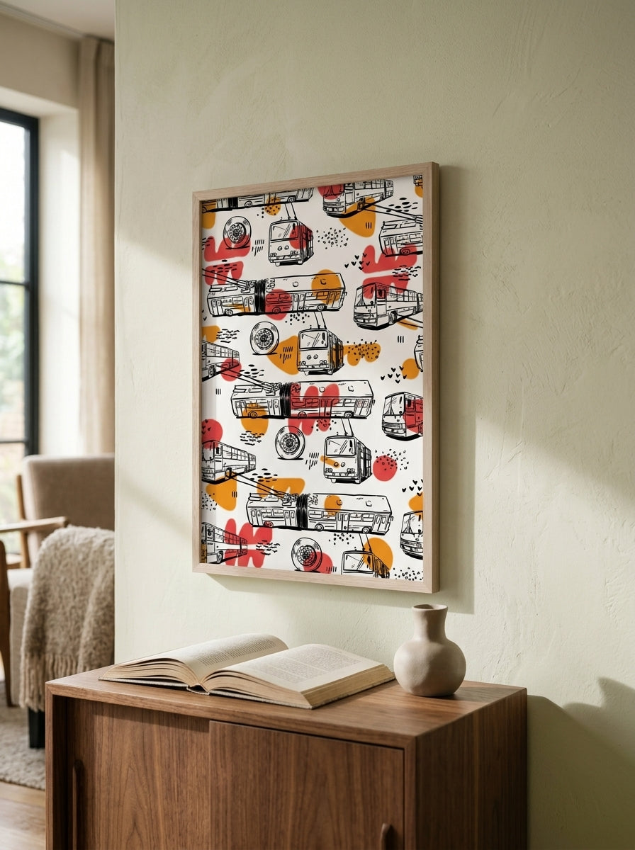 Framed art print — Lifestyle - Home | Generated by Modelize