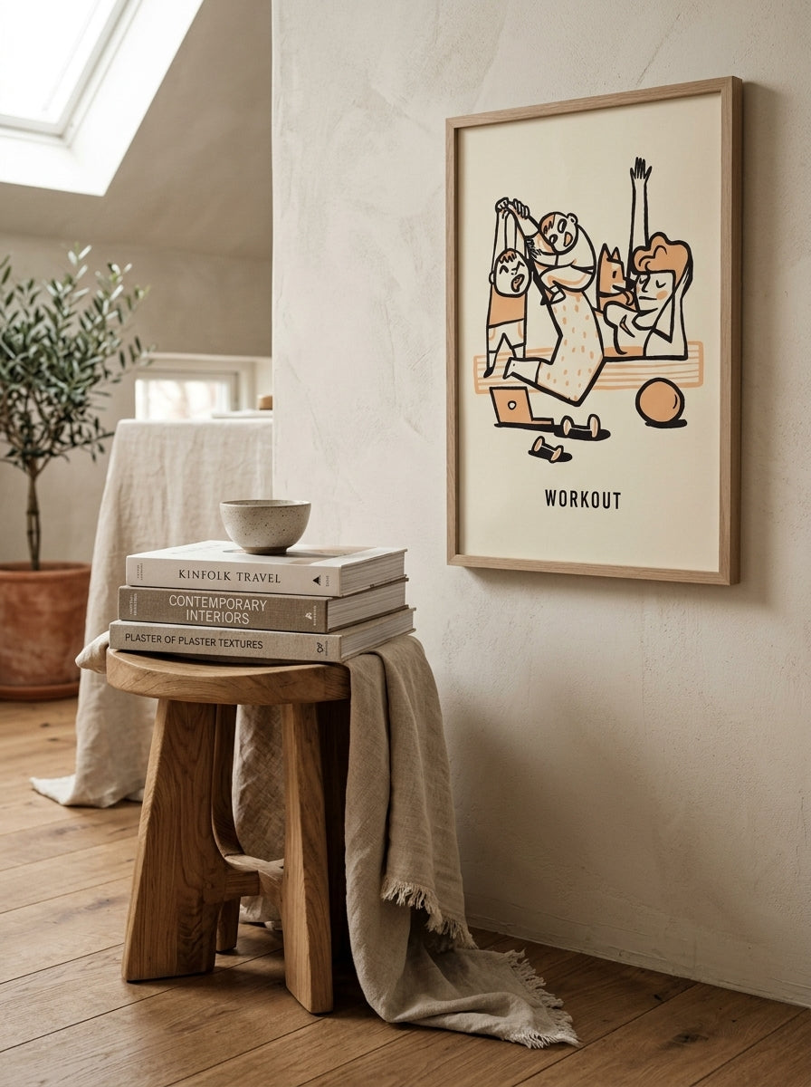 Framed Art Print — Lifestyle - Home | Generated by Modelize
